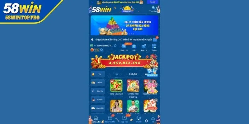 Truy cập trang web chính thống để đăng nhập 58WIN